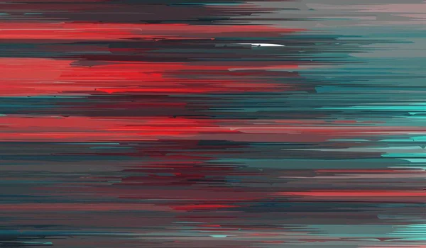 Glitch Background Ilustração Vetorial Rosa Vermelho Preto Cores Verdes —  Vetores de Stock