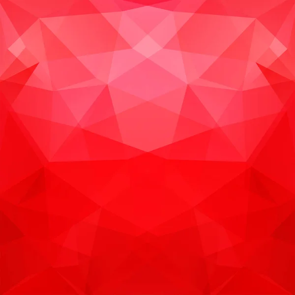 抽象的な幾何学的な様式の赤い背景 赤のビジネス背景ベクトル図 — ストックベクタ
