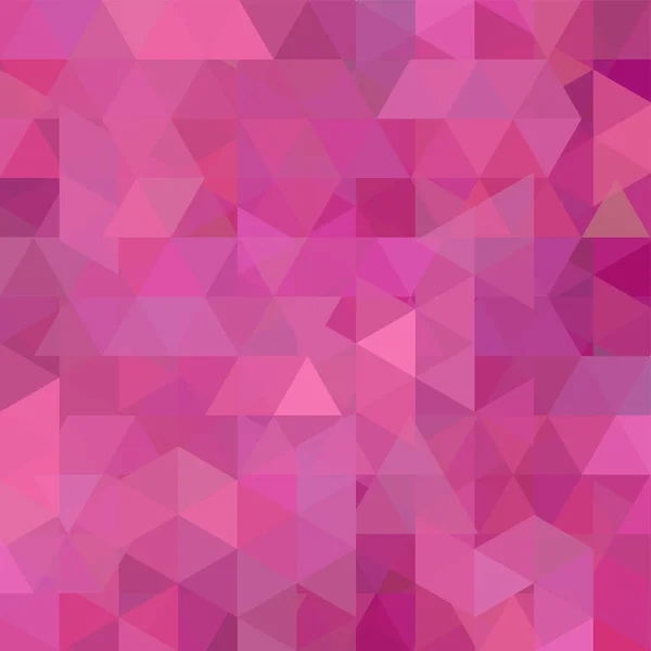 Фон Розовых Геометрических Фигур Абстрактный Треугольный Геометрический Фон Мозаика Векторная — стоковый вектор