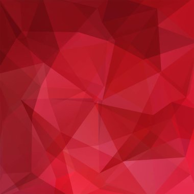 Soyut geometrik tarzı kırmızı arka plan. Kırmızı iş geçmişi vektör çizim