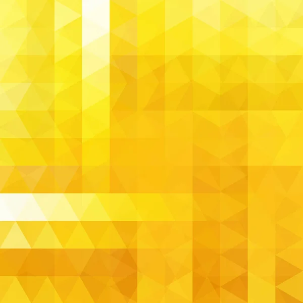 Astratto Stile Geometrico Sfondo Giallo Yellow Business Background Illustrazione Vettoriale — Vettoriale Stock