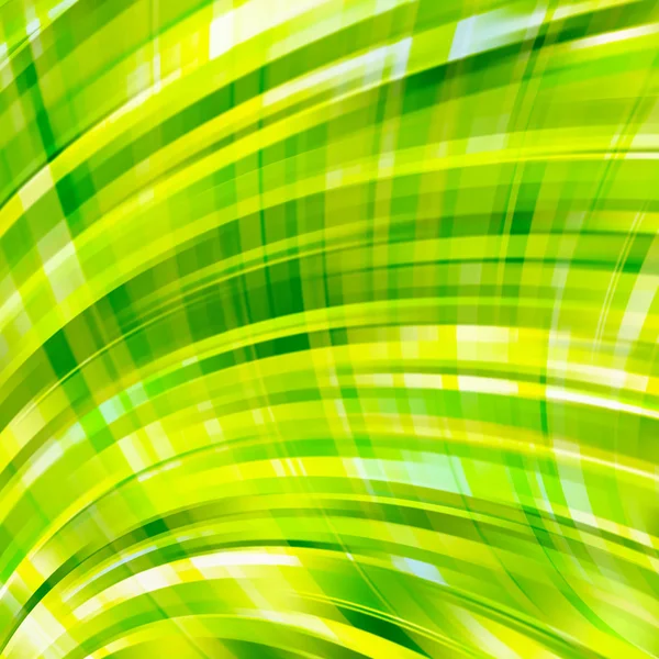 Abstracte Groene Achtergrond Met Vloeiende Lijnen Kleuren Golven Patroon Kunst — Stockvector