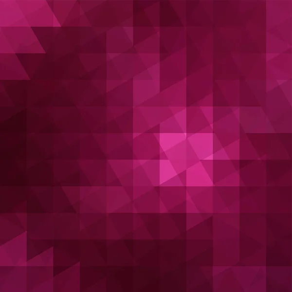 Patrón Geométrico Triángulos Vector Fondo Tonos Rosa Púrpura Patrón Ilustración — Archivo Imágenes Vectoriales
