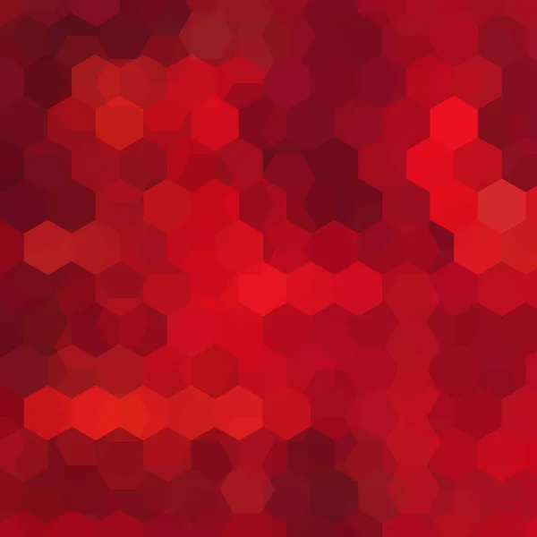 Hintergrund Geometrischer Formen Rotes Mosaikmuster Vektor Eps Vektorillustration — Stockvektor