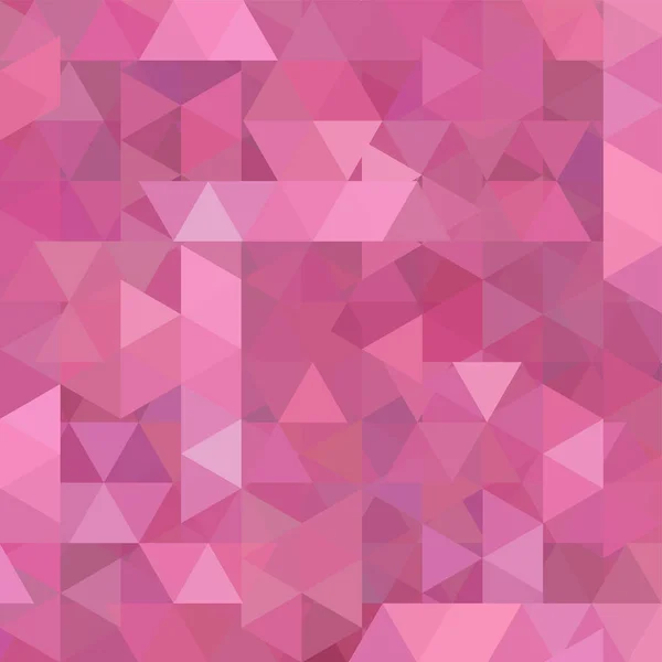 Fond Vectoriel Abstrait Avec Triangles Illustration Vectorielle Géométrique Rose Modèle — Image vectorielle
