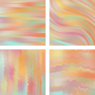 İle pastel bulanık arka ayarlayın. Vektör çizim. Modern geometrik bir ortam. Soyut şablonu.