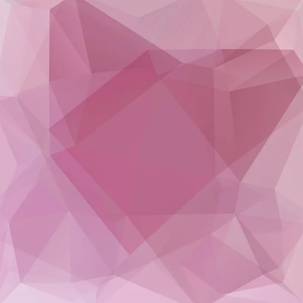 Abstracte Achtergrond Bestaande Uit Pastel Roze Driehoeken Geometrisch Ontwerp Voor — Stockvector