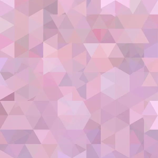 Abstrait Fond Mosaïque Rose Pastel Triangle Fond Géométrique Eléments Design — Image vectorielle