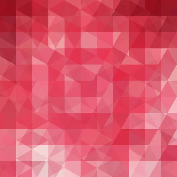 Fond Fait Triangles Rouges Composition Carrée Aux Formes Géométriques Eps — Image vectorielle
