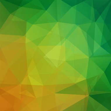 Poligonal vektör arka plan. Kullanılabilir kapak tasarımı, kitap tasarımı, Web sitesi arka plan. Vektör çizim. Turuncu, kahverengi renkler.