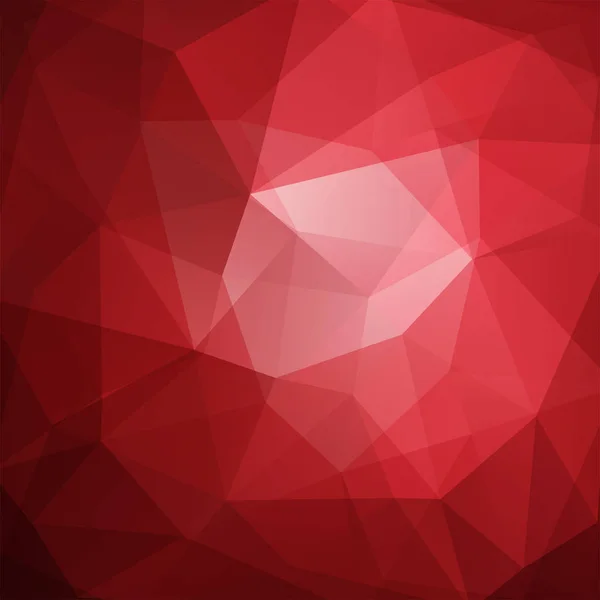 Arka Plan Kırmızı Kahverengi Üçgen Yaptı Geometrik Şekiller Ile Kare — Stok Vektör