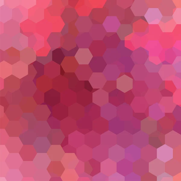 Abstracte Achtergrond Bestaande Uit Roze Paarse Zeshoeken Geometrisch Ontwerp Voor — Stockvector