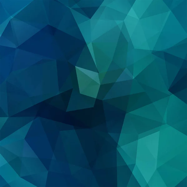 抽象的な幾何学的なスタイルの青い背景 ベクトル図 — ストックベクタ