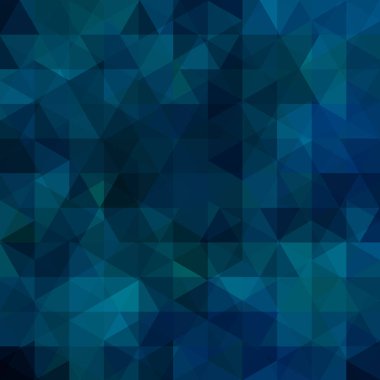 Mavi üçgen vektör arka plan. Kullanılabilir kapak tasarımı, kitap tasarımı, Web sitesi arka plan. Vektör çizim