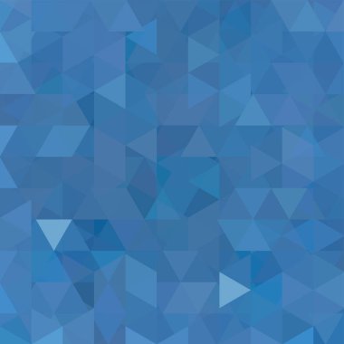 Mavi üçgen vektör arka plan. Kullanılabilir kapak tasarımı, kitap tasarımı, Web sitesi arka plan. Vektör çizim