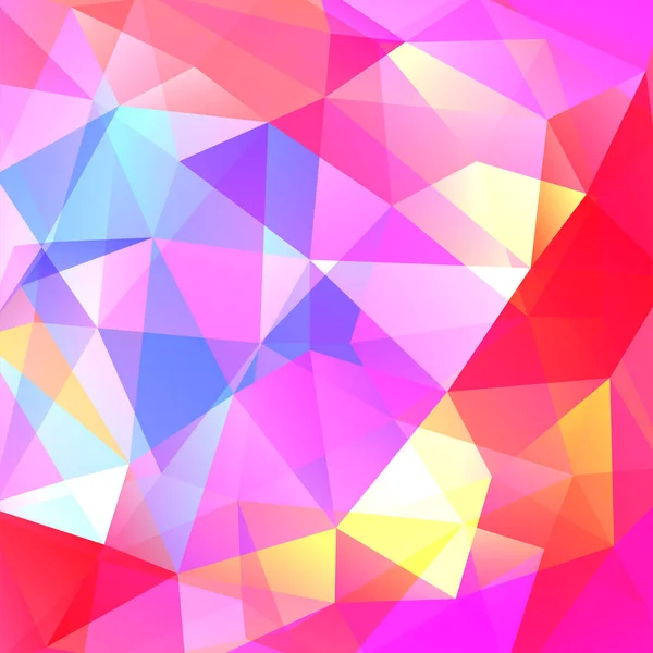 Fondo Abstracto Que Consta Triángulos Colores Diseño Geométrico Para Presentaciones — Vector de stock