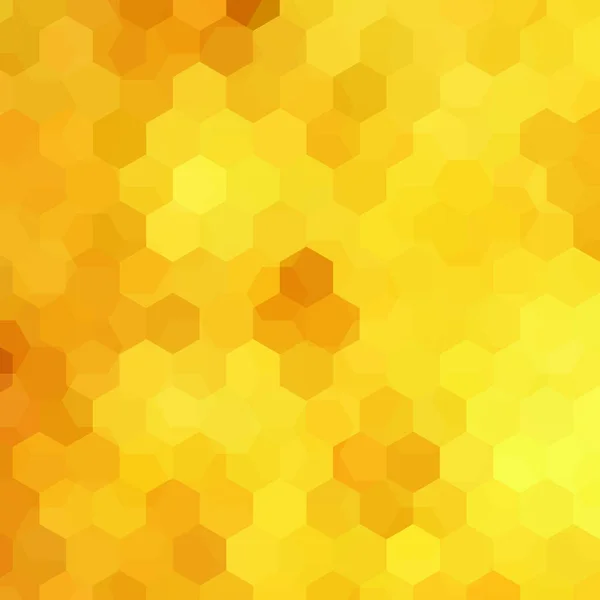 Αφηρημένο Φόντο Αποτελούμενο Από Κίτρινα Εξάγωνα Γεωμετρικός Σχεδιασμός Για Επαγγελματικές — Διανυσματικό Αρχείο
