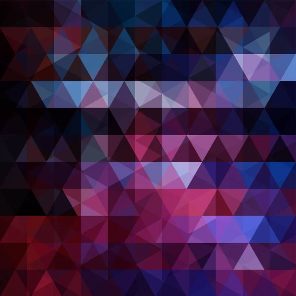 Абстрактный Векторный Фон Треугольниками Фиолетовая Геометрическая Векторная Иллюстрация Шаблон Творческого — стоковый вектор