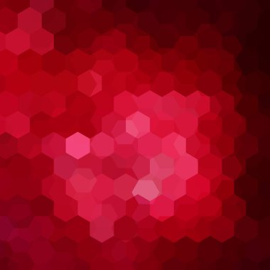 Vektör arka plan kırmızı altıgen yanarak bahislerin doğru ile. Kullanılabilir kapak tasarımı, kitap tasarımı, Web sitesi arka plan. Vektör çizim