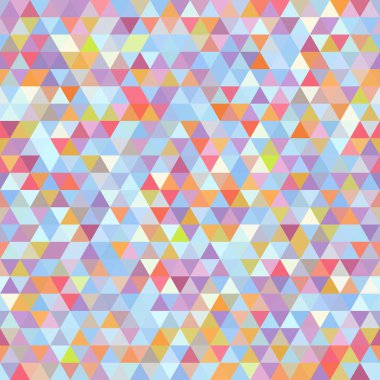 Renkli üçgen oluşan arka plan. İş sunumları veya web şablonu afiş afiş için geometrik tasarım. İllüstrasyon model.