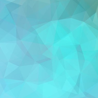 Geometrik şekillerin arka planı. Mavi mozaik desen. Vektör EPS 10. Vektör illüstrasyonu