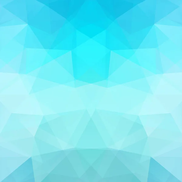 Фон из голубых треугольников. Квадратная композиция геометрической формы. Eps 10 — стоковый вектор