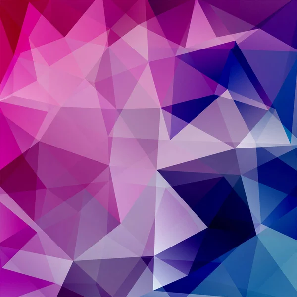 Fondo vectorial poligonal abstracto. Ilustración vectorial geométrica. Plantilla de diseño creativo. Rosa, púrpura, colores azules . — Archivo Imágenes Vectoriales