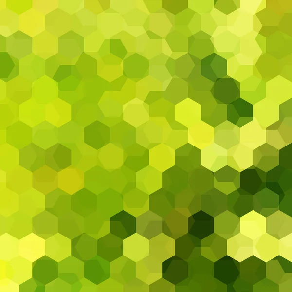 几何形状的背景。绿色马赛克图案。病媒EPS 10 。矢量说明 — 图库矢量图片