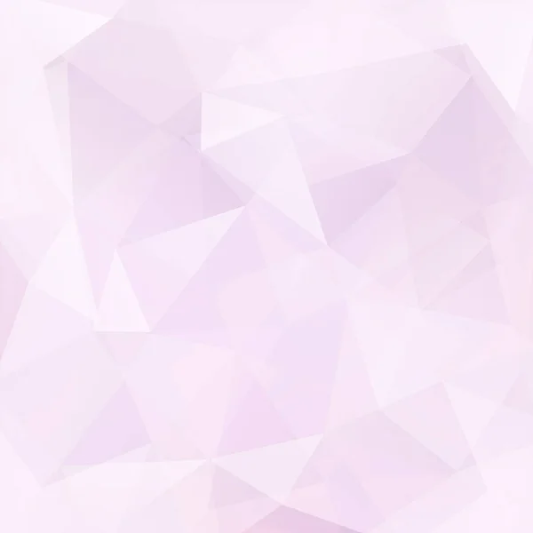 Motif géométrique, fond vectoriel triangles polygones en ton rose pastel. Schéma d'illustration — Image vectorielle