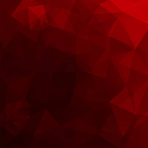 Sfondo di forme geometriche. Modello mosaico rosso. Vettore EPS 10. Illustrazione vettoriale — Vettoriale Stock