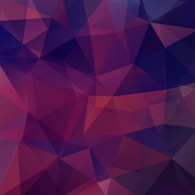 Mor çokgen vektör arka planı. Kapak tasarımı, kitap tasarımı, web sitesi arka planında kullanılabilir. Vektör illüstrasyonu