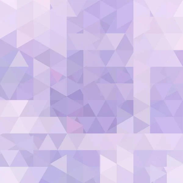Background of pastel violet, purple, pink, blue geometric shapes. Abstract triangle geometrical background. Mosaic pattern. Vector EPS 10. Vector illustration — Stock Vector
