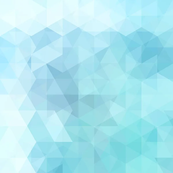 Fondo abstracto formado por triángulos azules pastel. Diseño geométrico para presentaciones de negocios o volante de banner de plantilla web. Ilustración vectorial — Archivo Imágenes Vectoriales