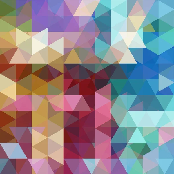 Astratto stile geometrico sfondo colorato. Illustrazione vettoriale — Vettoriale Stock