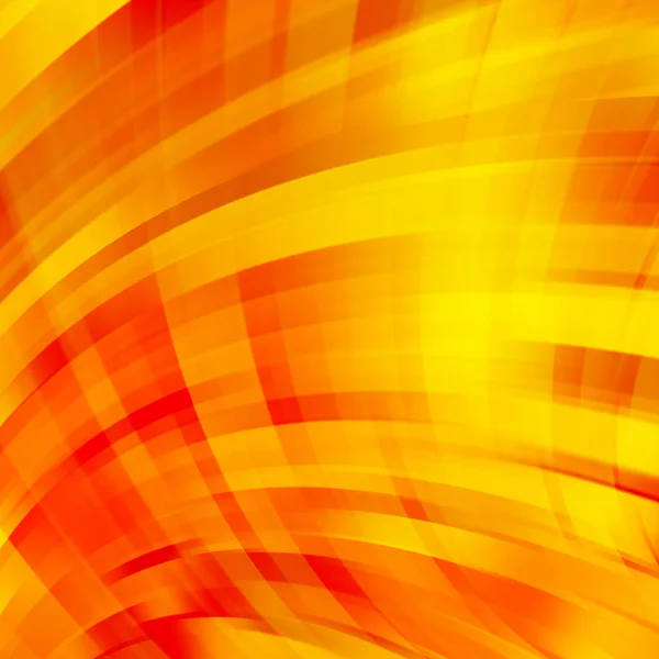 Fond de lignes lumineuses lisses. Orange, couleurs jaunes. Illustration vectorielle . — Image vectorielle