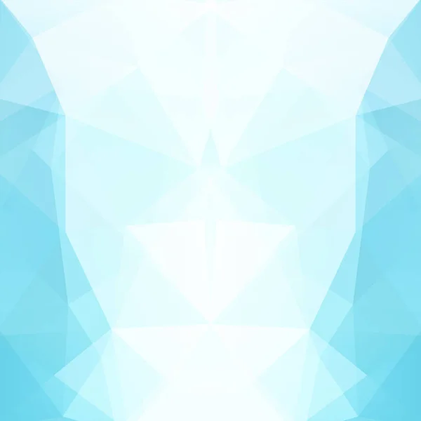 Abstracte geometrische stijl achtergrond. Pastel blauw, witte kleuren. Vector illustratie — Stockvector