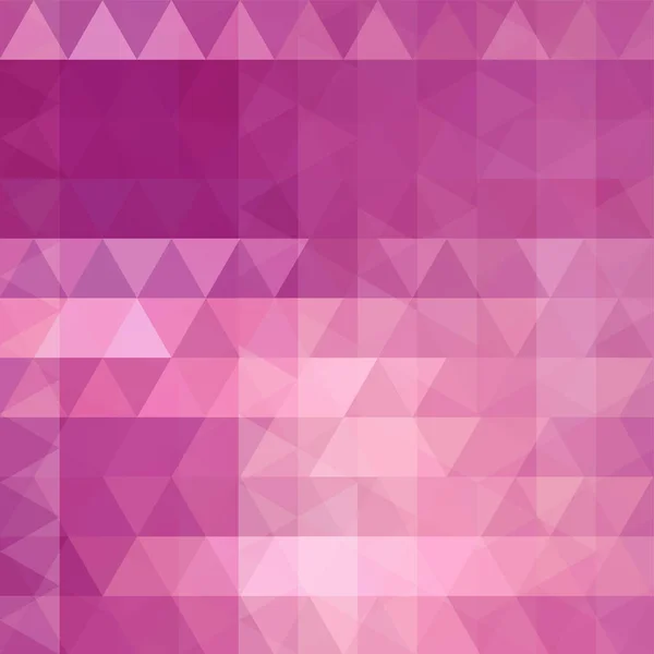 Абстрактный векторный фон с розовыми пастельными треугольниками. Геометрическая векторная иллюстрация. Шаблон творческого дизайна . — стоковый вектор