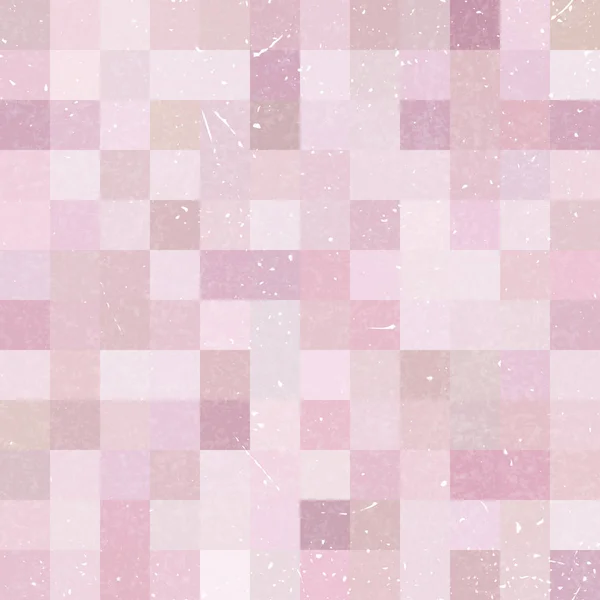 Пастельний рожевий безшовний геометрично перевірений візерунок. Ідеально підходить для друку на тканині та папері або прикрасі . — стоковий вектор
