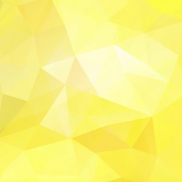 Fond vectoriel polygonal jaune. Peut être utilisé dans la conception de couverture, conception de livre, fond de site Web. Illustration vectorielle — Image vectorielle