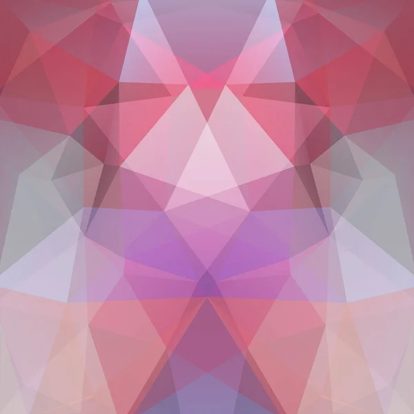 Геометрический узор, многоугольные треугольники векторный фон в розовых, серых тонах. Рисунок иллюстрации — стоковый вектор