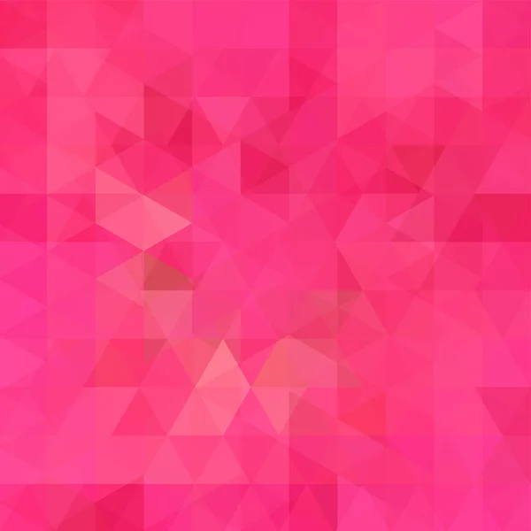 Розовый треугольник векторный фон. Может быть использован в оформлении обложки, дизайне книги, фона веб-сайта. Векторная иллюстрация — стоковый вектор