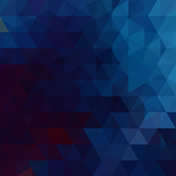 Estilo geométrico abstracto fondo azul oscuro. Ilustración vectorial — Archivo Imágenes Vectoriales