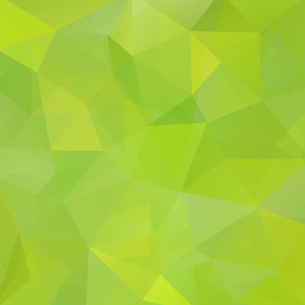 Grüne abstrakte Mosaik Hintergrund. Dreieck geometrischer Hintergrund. Designelemente. Vektorillustration — Stockvektor