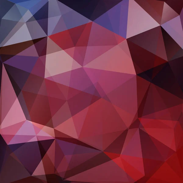 Hintergrund aus braunen Dreiecken. quadratische Komposition mit geometrischen Formen. Folge 10 — Stockvektor