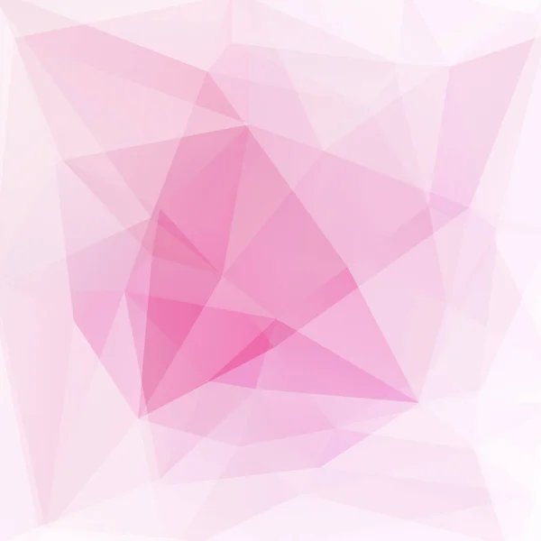 Abstracte geometrische stijl roze achtergrond. Vectorillustratie — Stockvector