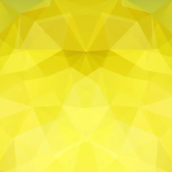 Abstraktní polygonální vektorové pozadí. Žlutá geometrická vektorová ilustrace. Šablona kreativního návrhu. — Stockový vektor