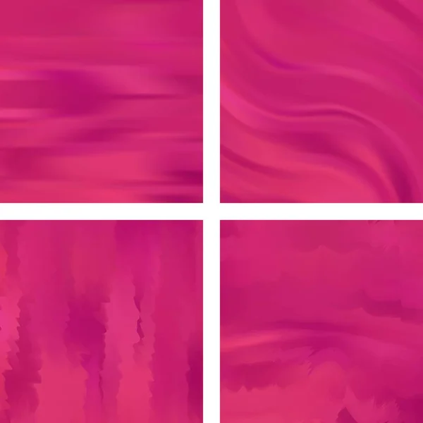 ピンクの抽象的なぼやけた背景を設定します。ベクトルイラスト。現代の幾何学的背景。アブストラクトテンプレート. — ストックベクタ