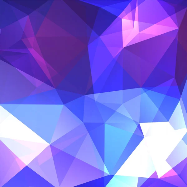 Abstraktní pozadí sestávající z trojúhelníků, modrá, růžová. Geometrický design pro obchodní prezentace nebo webové šablony banner leták. Vektorové ilustrace — Stockový vektor
