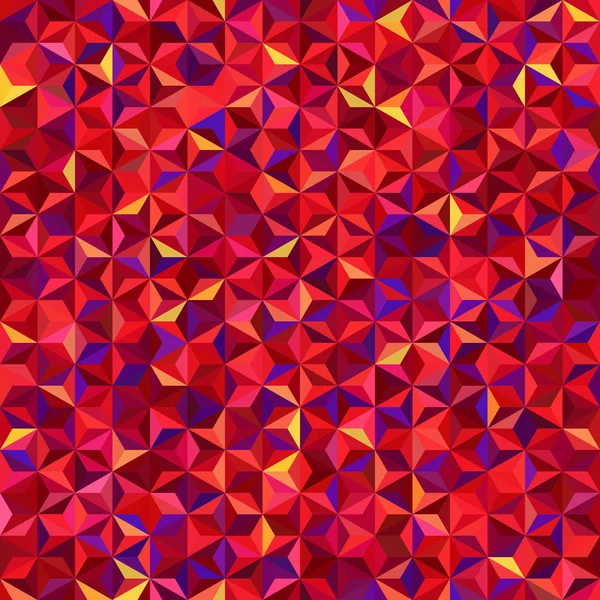 赤、紫色の幾何学的形状の背景。シームレスなモザイクパターン。ベクトルイラスト — ストックベクタ