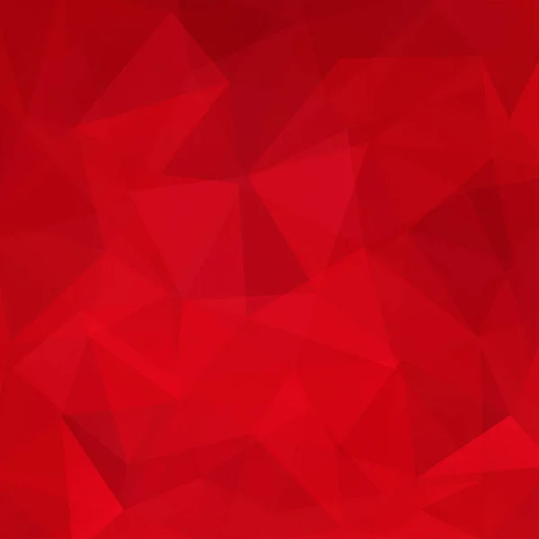 Roter polygonaler Vektorhintergrund. kann im Cover-Design, Buchdesign, Website-Hintergrund verwendet werden. Vektorillustration — Stockvektor